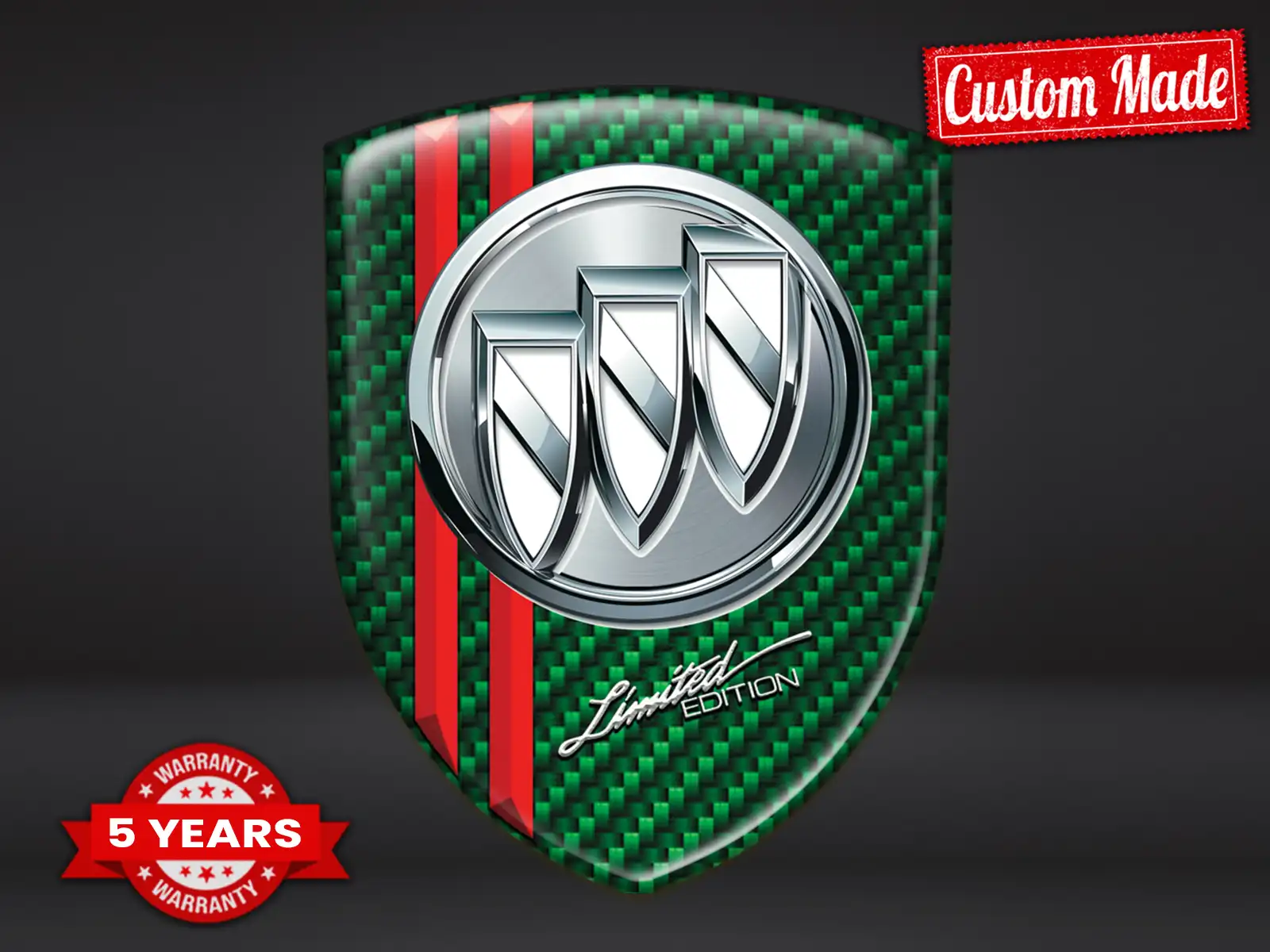 Buick Pegatinas Auto Grandes Resistentes Alta Calidad 